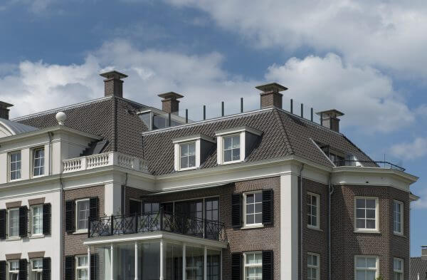 Monier OVH 206 blauw gesmoord dakpan