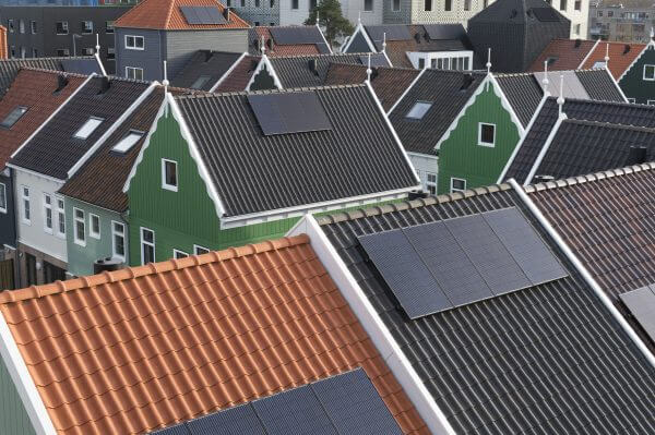 Monier OVH 206 zwart glazura dakpan