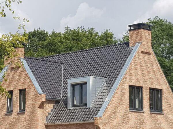 Monier Postel Orage antraciet vol donker dakpan